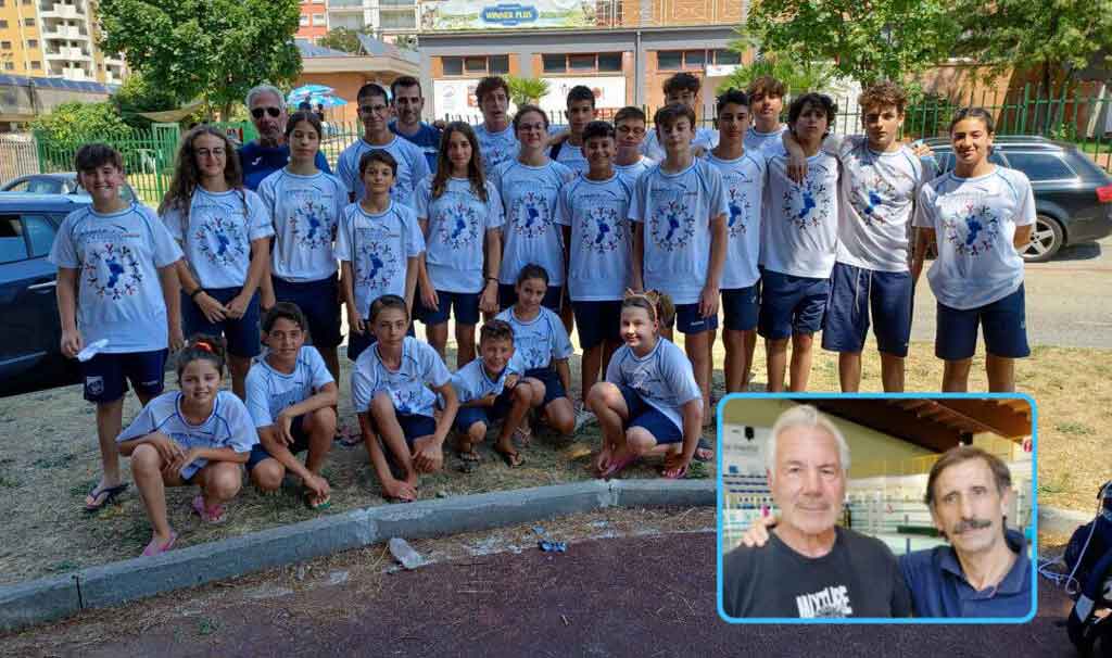 Arvalia Nuoto Lamezia nella Top 10 del "Trofeo Nuoto Riccione", la soddisfazione di mister Borracci