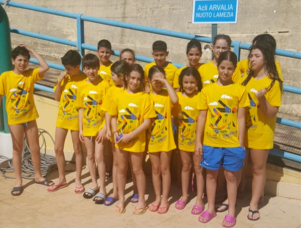 Arvalia Nuoto Lamezia al 14° trofeo internazionale Piskeo ‘Memorial Mirko Laganà’