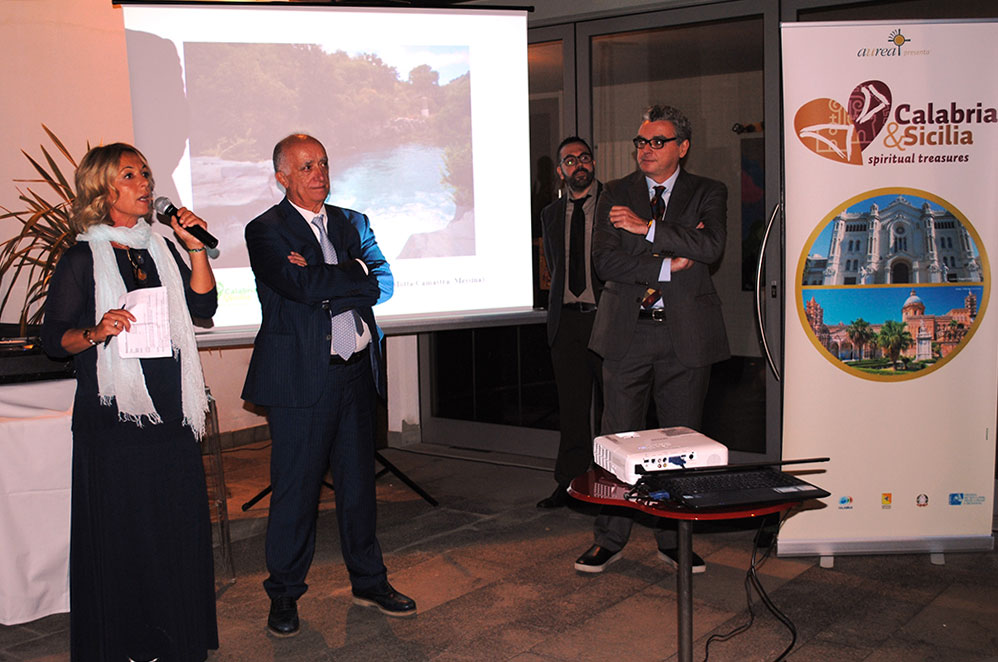Turismo naturalistico e religioso, Calabria e Sicilia presentano Aurea 2016