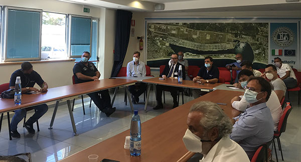 Incontro su sicurezza nei posti di lavoro alla sede dell’Autorità Portuale di Gioia Tauro