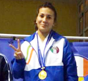 La lametina Aurora Mascaro ai mondiali di karate in Slovenia