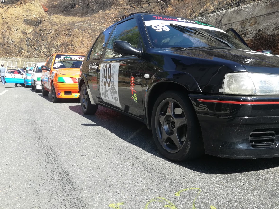 Cronoscalata Luzzi-Sambucina: miglior tempo prima manche per Scola, gara sospesa per incidente