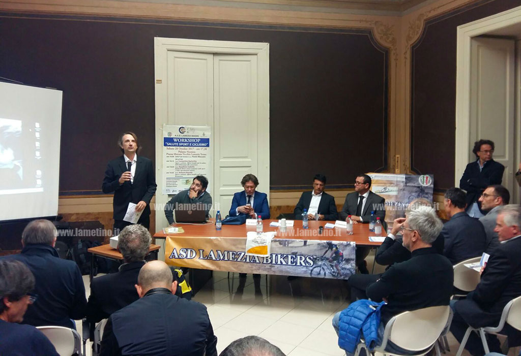 Lamezia Bikers, incontro su salute e ciclismo: "Uno sport metabolico e formativo"