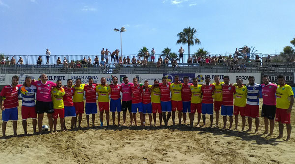 Beach Soccer, Lamezia sesta in Coppa Italia
