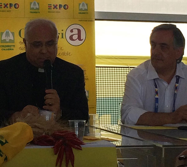 Arcivescovo Catanzaro a settimana Coldiretti Calabria 