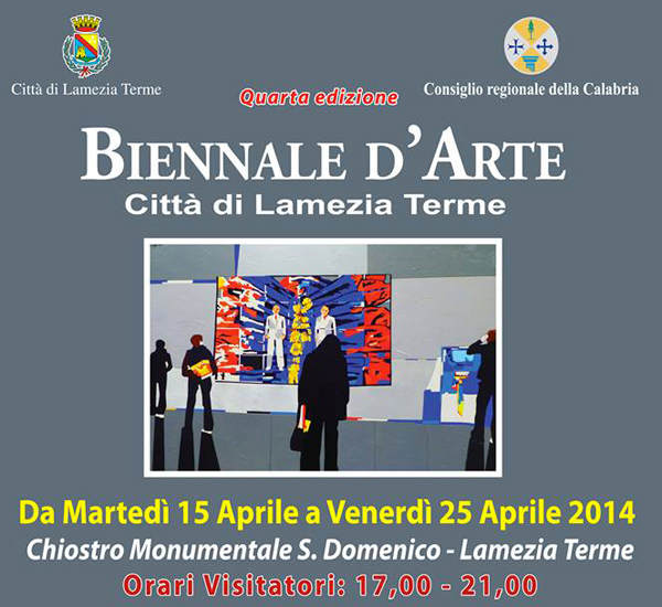 Lamezia: Al via la IV Biennale d’Arte, l’inaugurazione il 15 aprile