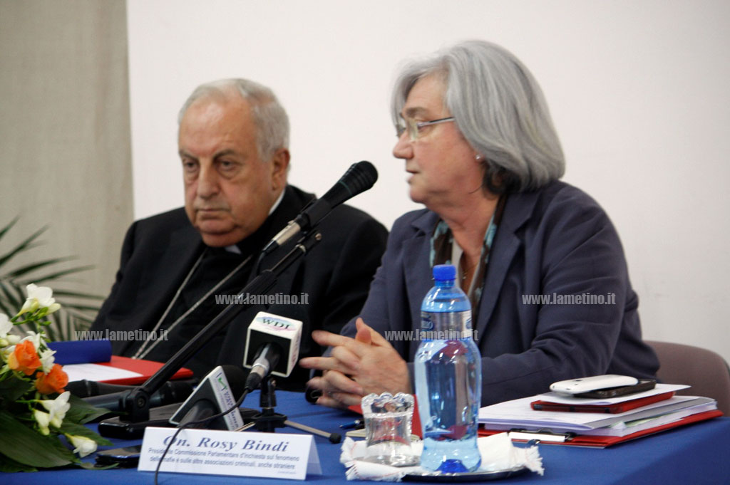  Lamezia: Bindi, i documenti antimafia da soli non bastano 