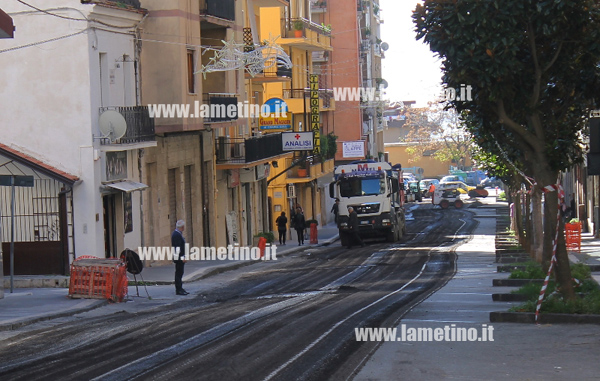 Lamezia: Chiusa fino a sabato via XX settembre per bitumazione