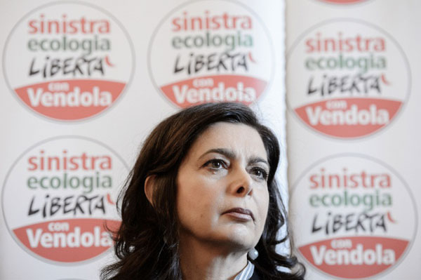 Lamezia: Boldrini eletta presidente Camera, il plauso della dirigenza Sel