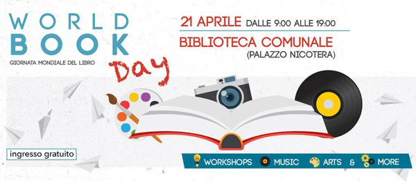 Lamezia, World Book Day il 21 aprile a Palazzo Nicotera
