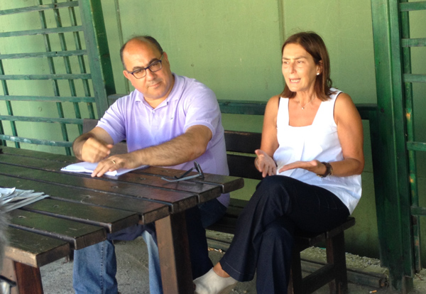 Enza Bruno Bossio e Carlo Guccione (PD) in visita ispettiva al carcere di Rossano