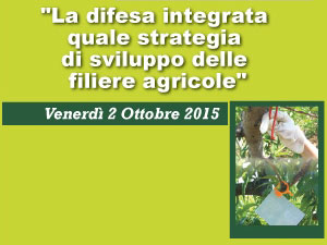 "La ricerca integrata quale strategia di difesa delle filiere agricole" in un seminario