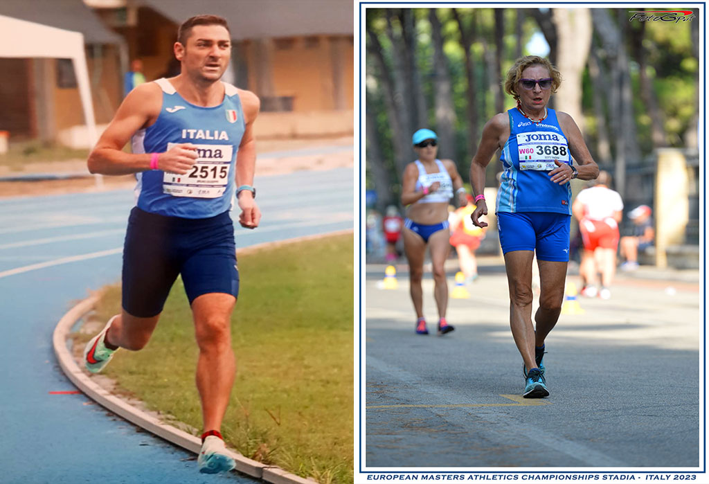Gli atleti lametini Bruno e Sesto ai Campionati europei di atletica leggera in Abruzzo