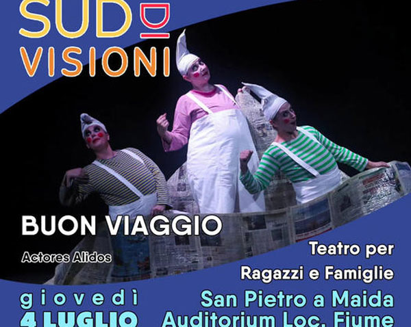 A San Pietro Maida lo spettacolo "Buon viaggio" con il festival SudDiVisioni