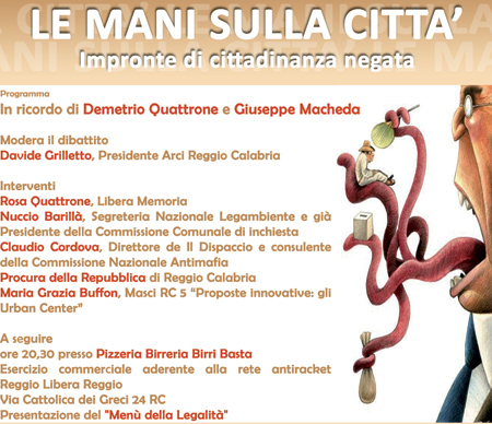Calabria: La Carovana Antimafie giovedì 17 a Reggio 