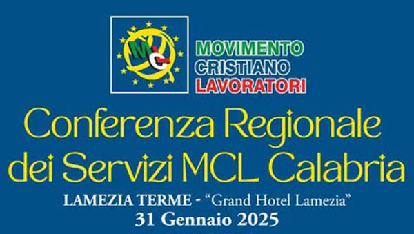A Lamezia la conferenza regionale dei servizi del Movimento Cristiano Lavoratori