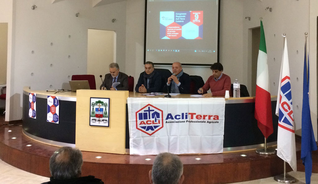 Lamezia, Giuseppe Campisi riconfermato alla presidenza regionale di Acli Terra