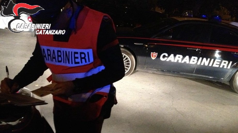 Controlli del territorio a Catanzaro, tre denunce dai carabinieri