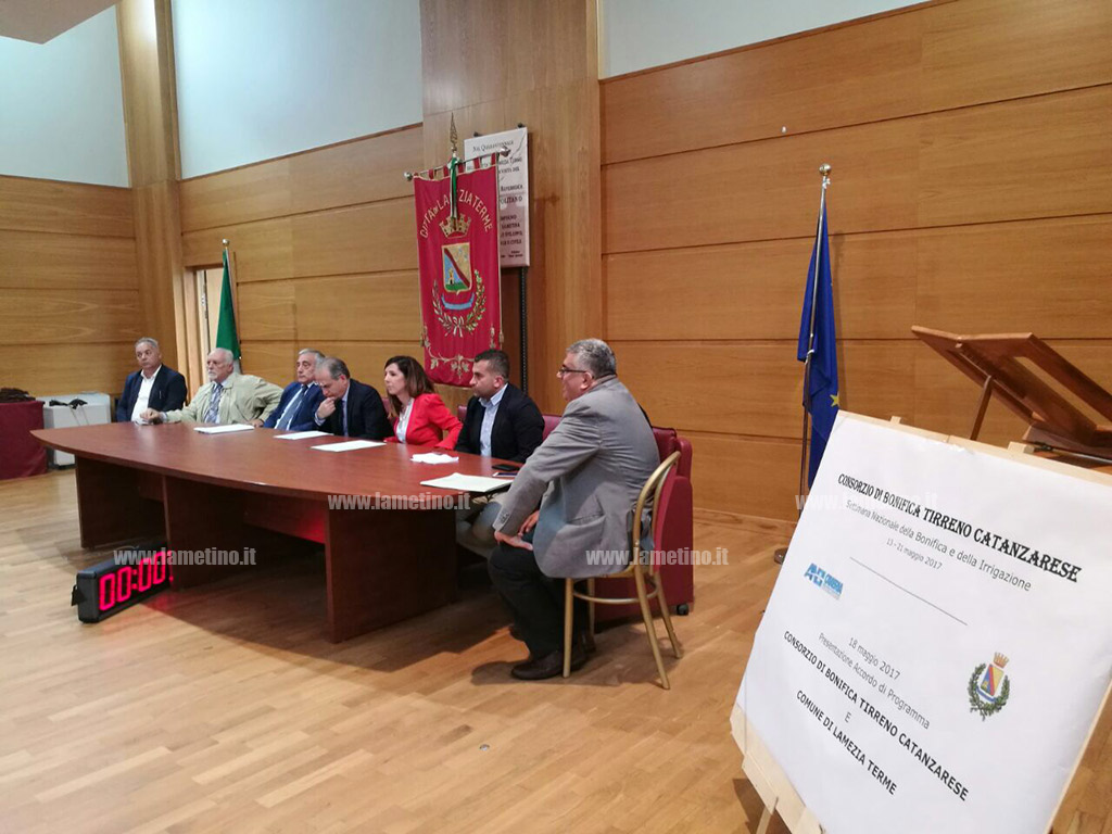 Lamezia, approvato protocollo d'intesa tra Consorzio di Bonifica Tirreno Catanzarese e Comune