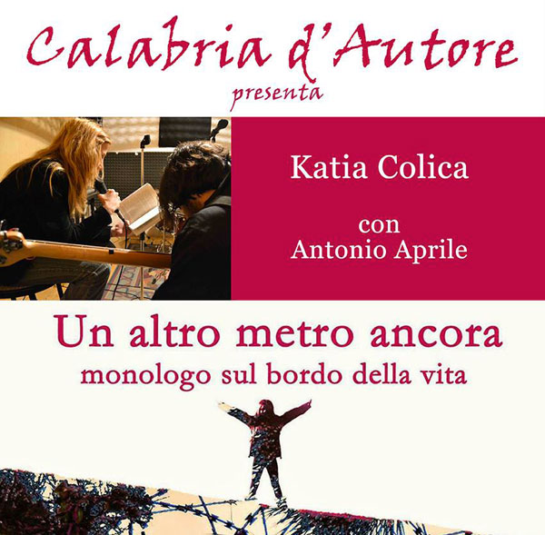 Calabria d’Autore ospita Katia Colica con il libro “Un altro metro ancora” 