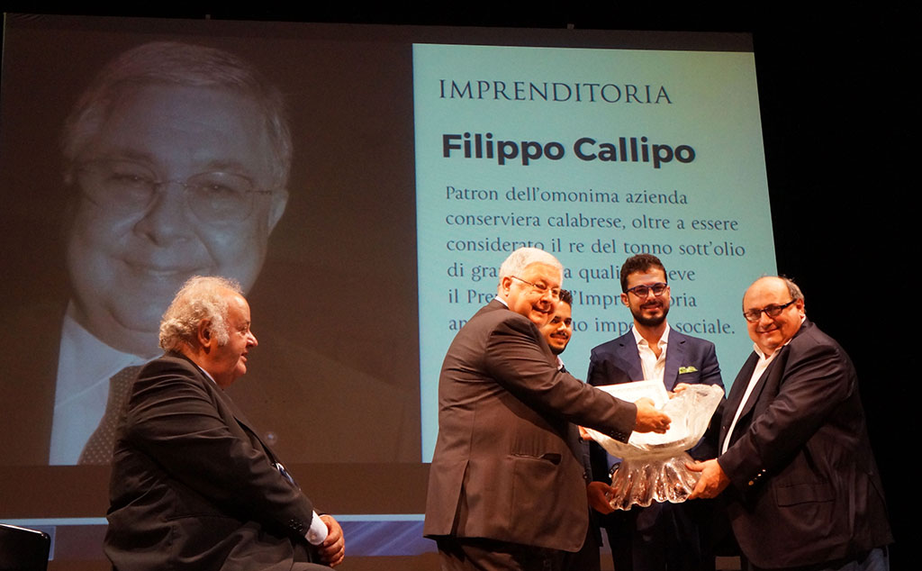 A Pippo Callipo il Premio Nazionale Galvanina 2016 per imprenditoria