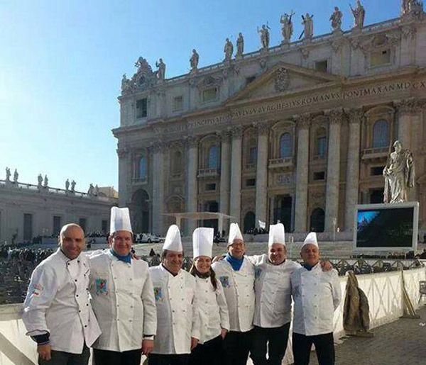 Lamezia: Maestro gelatiere Mastroianni in visita dal Papa