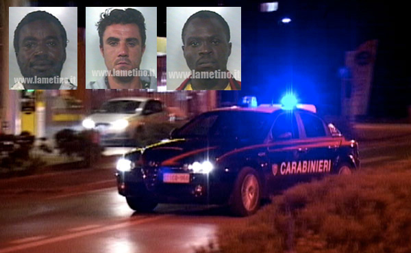 Lamezia: Violano misura cautelare, arrestate tre persone