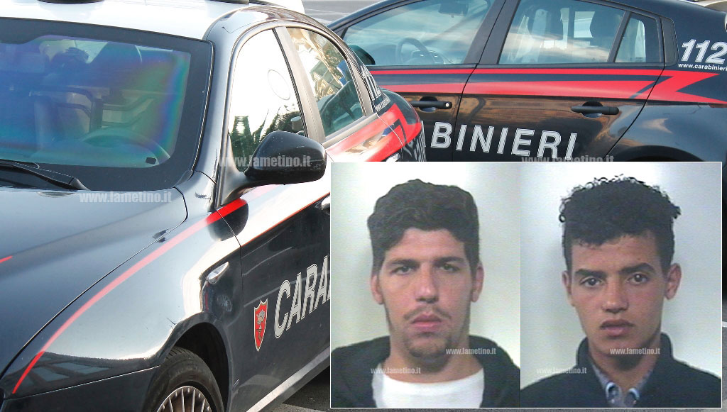 Serie di furti tra Falerna e Gizzeria, arrestati 2 giovani