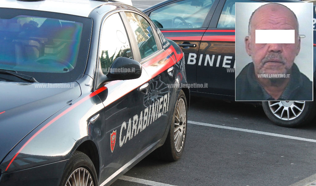 Maltrattamenti in famiglia e violenza sessuale, arrestato 63enne a Falerna