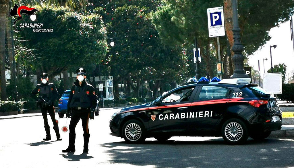 Coronavirus, controllo dei Carabinieri nelle case di cura della locride