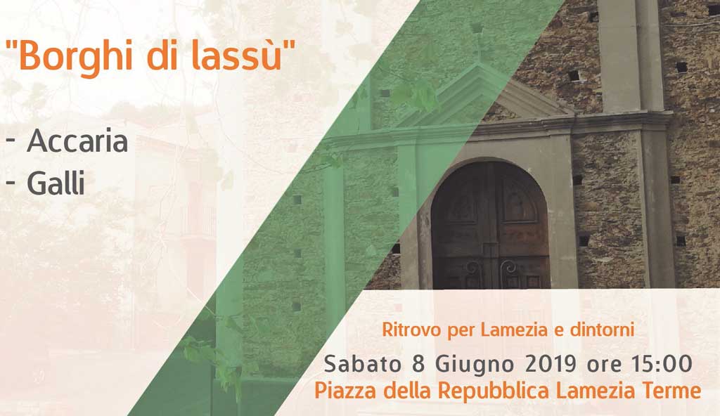 Lamezia, Impressioni Mobili torna con il percorso di trekking "Borghi di lassù. Accaria e Galli"