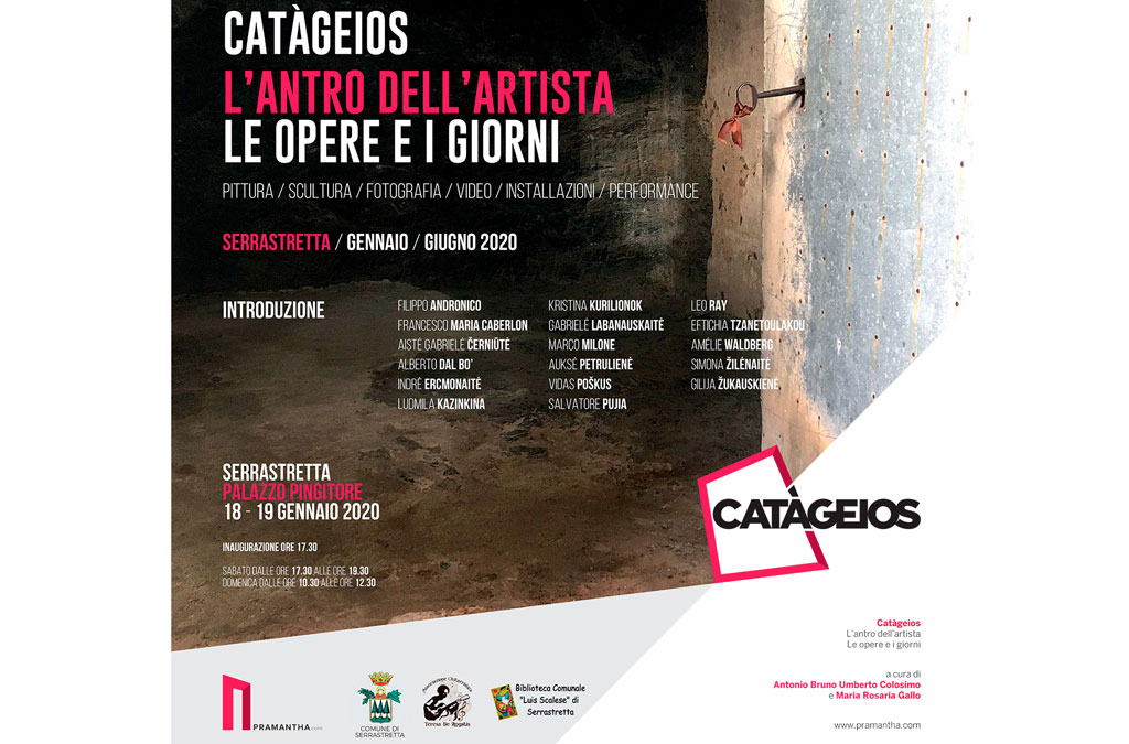Rassegna artistica a Serrastretta con Pramantha Arte dal 18 gennaio al 28 giugno