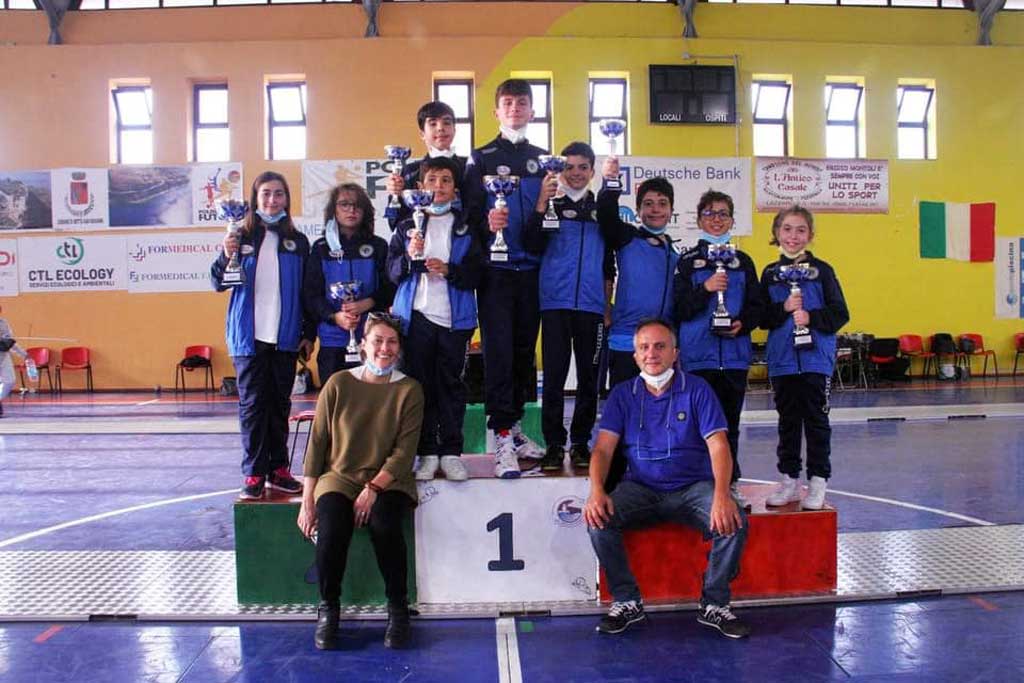Riconoscimento dello Scudo d'Onore di Bronzo al Circolo scherma lametino: "Sogno sarebbe realizzare un PalaScherma in città"