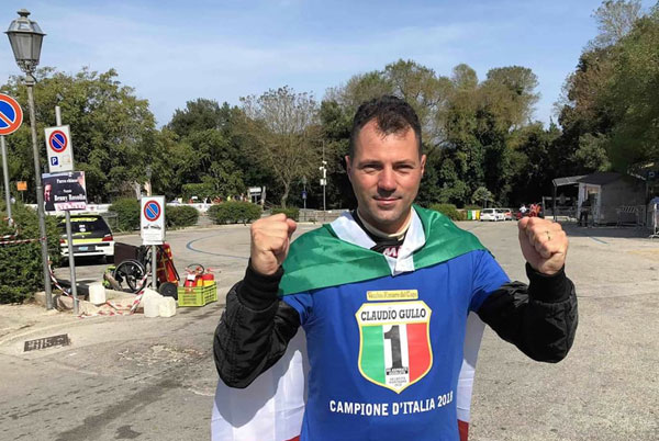 Il pilota lametino Claudio Gullo Campione d'Italia Velocità montagna nel gruppo RS aspirate