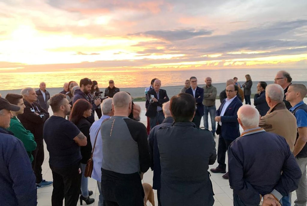 Lamezia, Guarascio alla Marinella e Ginepri: “Necessario puntare sul turismo”