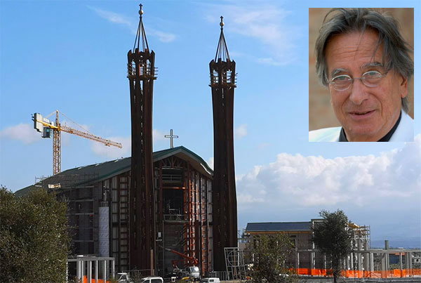 Lamezia, il progettista della Chiesa di San Benedetto: "E' la prima cattedrale d'acciaio costruita in Italia"