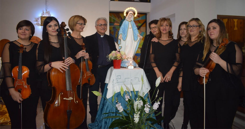 Lamezia, concerto di musica sacra nella Chiesa di Maria Santissima delle Grazie