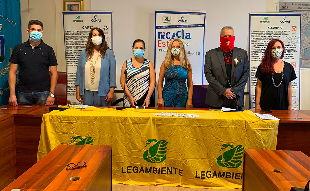 Legambiente Calabria, terminata la campagna 'Ricicla Estate 2021'