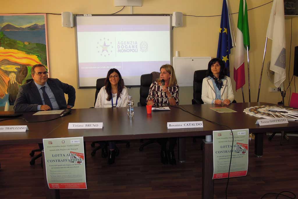 Lamezia, liceo scientifico Galilei ha aderito a "Giornata della Lotta alla contraffazione"