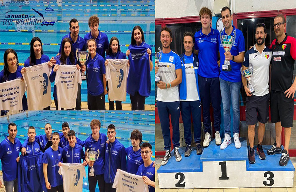 Coppa Caduti di Brema, i risultati dell'Arvalia Nuoto Lamezia 