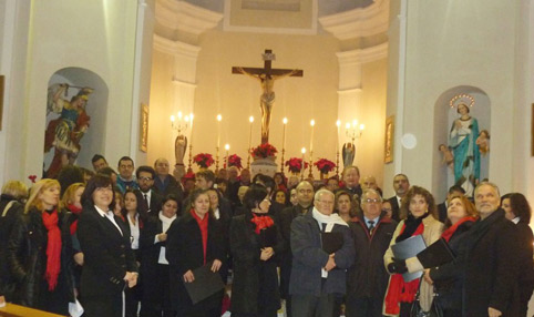 Lamezia: Concerto del Coro polifonico Diocesi alla chiesa di Santa Caterina