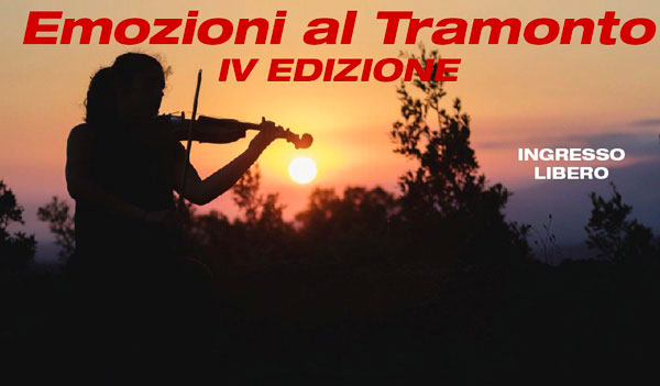 La quarta edizione di ‘Emozioni al tramonto’, il 10 agosto a Cortale