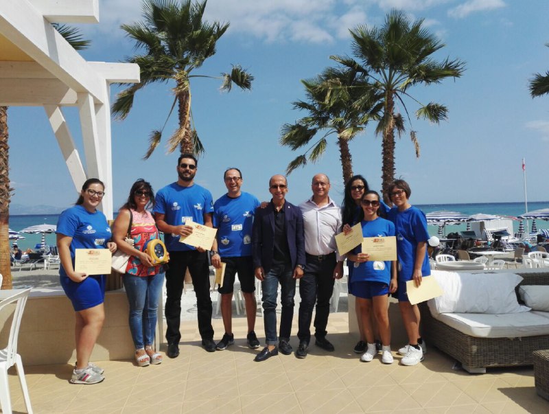 Spiagge cardioprotette, consegnati brevetti a Rossano