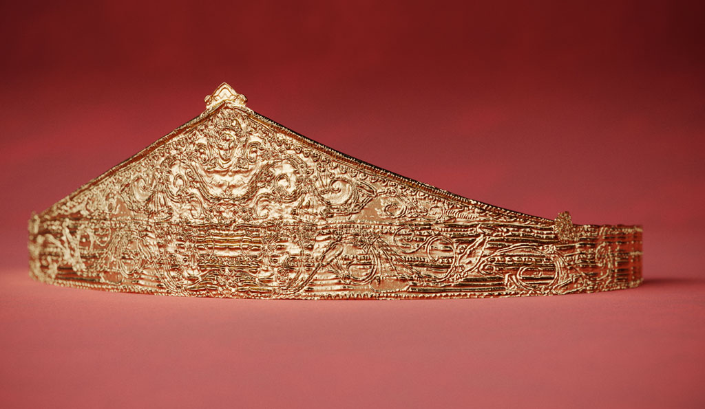Il diadema del tesoro di Sant'Eufemia conservato al British Museum rinasce in 3D