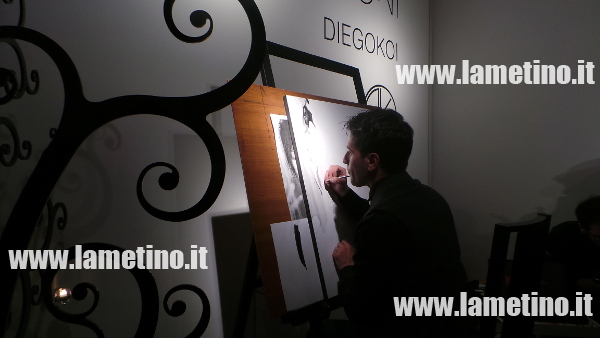 Inaugurata mostra DiegoKoi a Lamezia, unica data in Italia