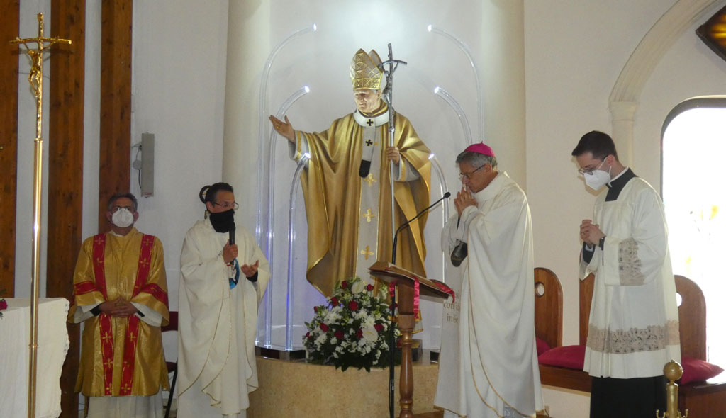 Lamezia, Vescovo Schillaci celebra la festa della divina misericordia