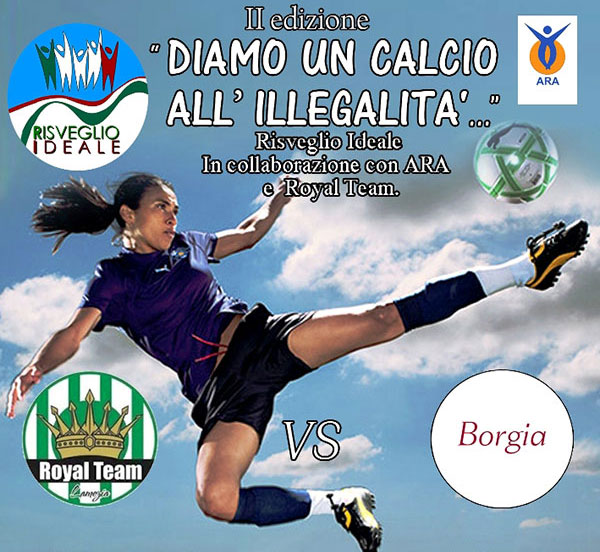 "Diamo un calcio all’illegalità", il 12  memorial Dodò Gabriele allo Sparti di Lamezia