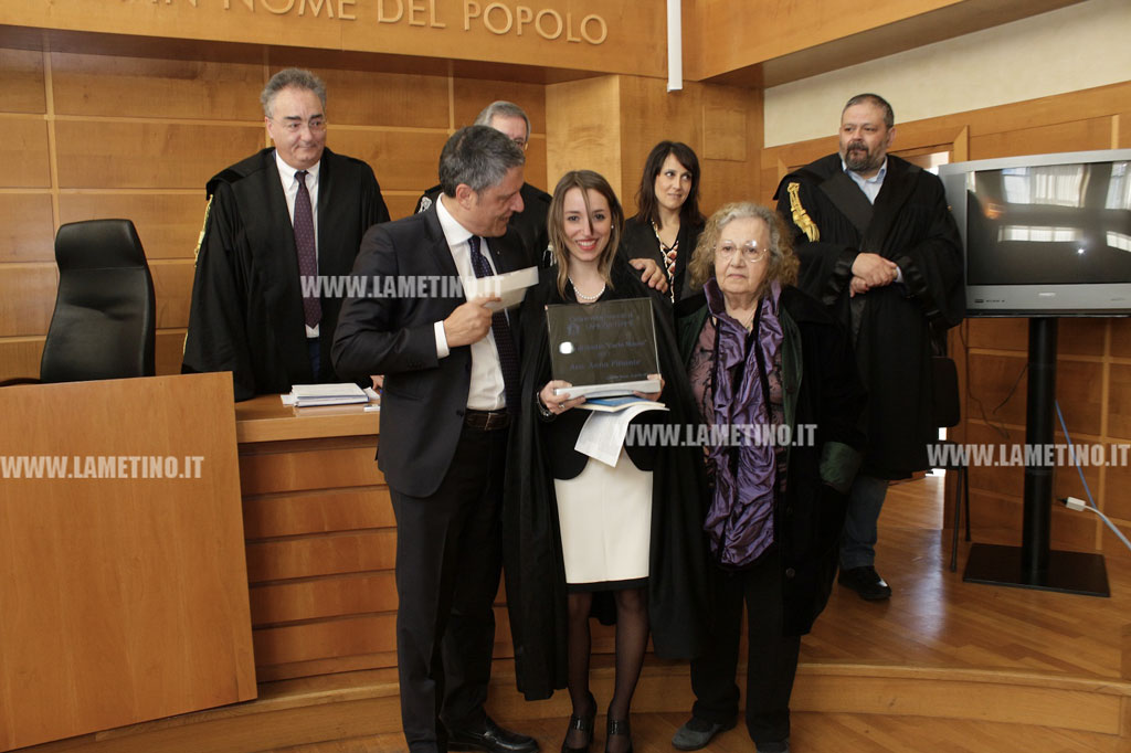 Lamezia, consegnata ad avvocato Anna Fittante la prima borsa di studio "Carlo Mauro"