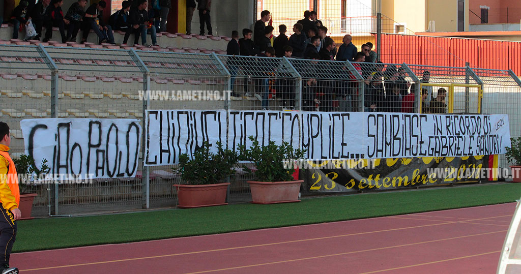 Sambiase batte di misura il San Fili 1-0, vittoria dedicata a Paolo Serrato