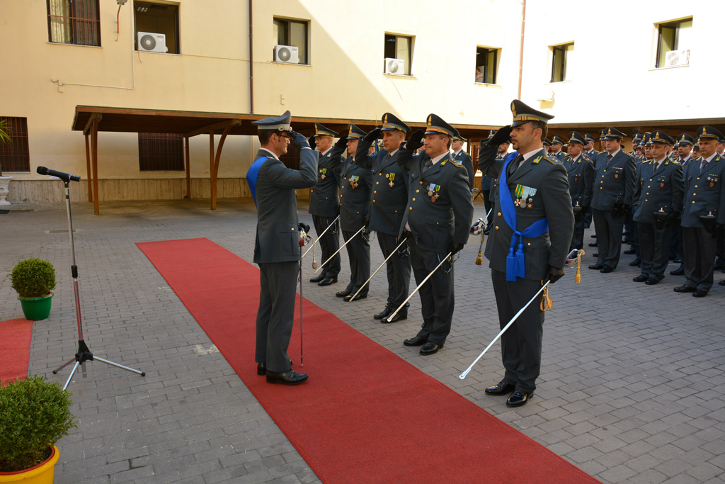 Celebrato 243esimo anniversario di fondazione della guardia di finanza a Catanzaro